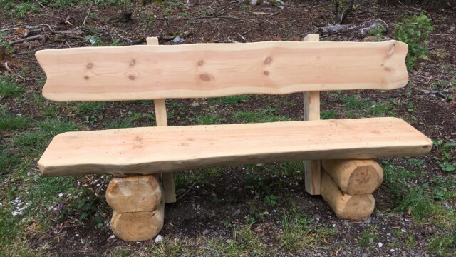 Holzbank am Keilerstieg