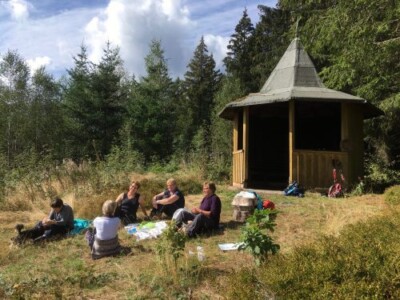 Picknick am Rolle-Pavillon